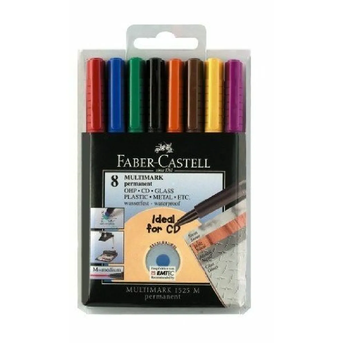 FABER CASTELL Faber-Castell Marqueur CD/DVD