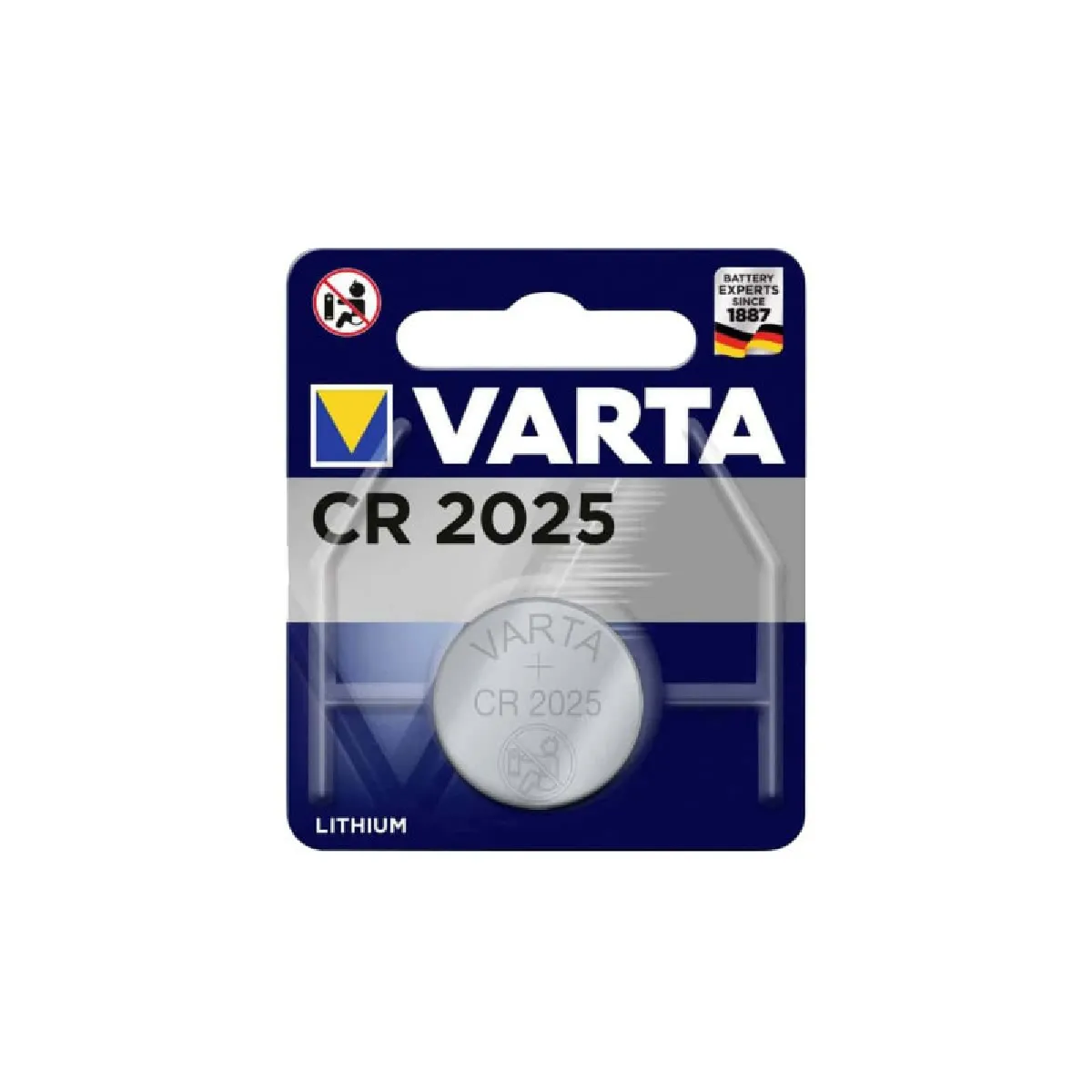 Pile Bouton Varta CR1225 – Lithium 3V 48 mAh