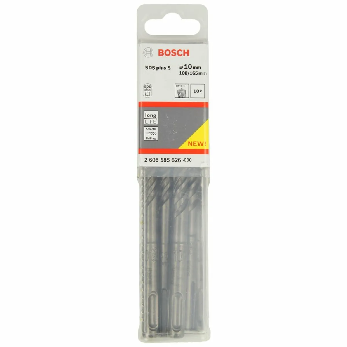 Bosch SDS plus 5 Ø10 mm 10 pcs