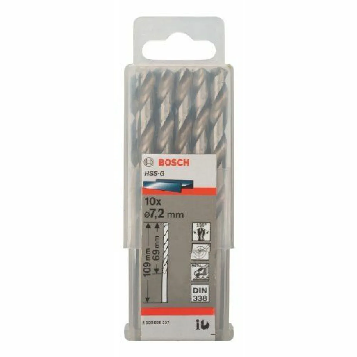 Bosch 2608595337 HSS G 7 2mm