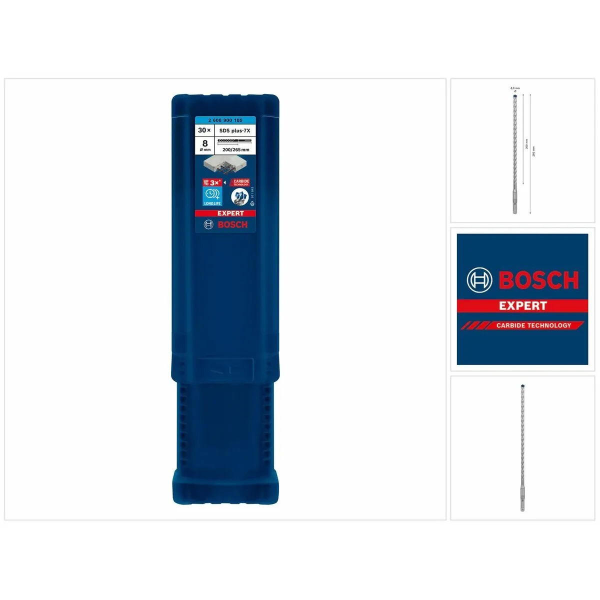 Bosch Forets béton Expert SDSPlus 7X - vue 9
