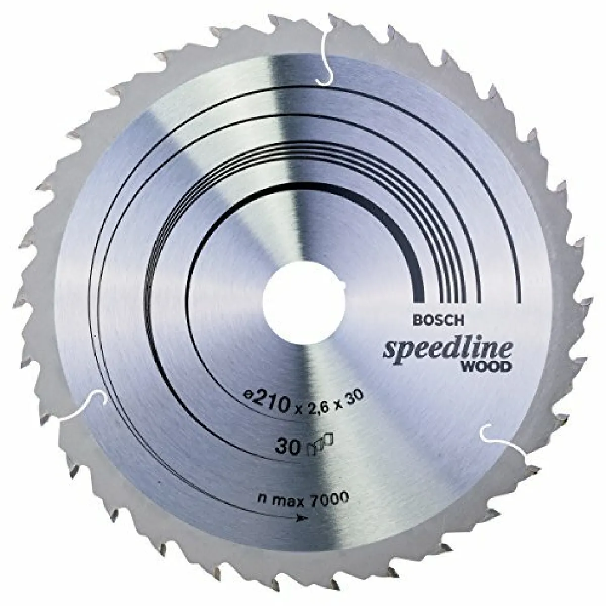 Bosch 210x30mm 30 Dents