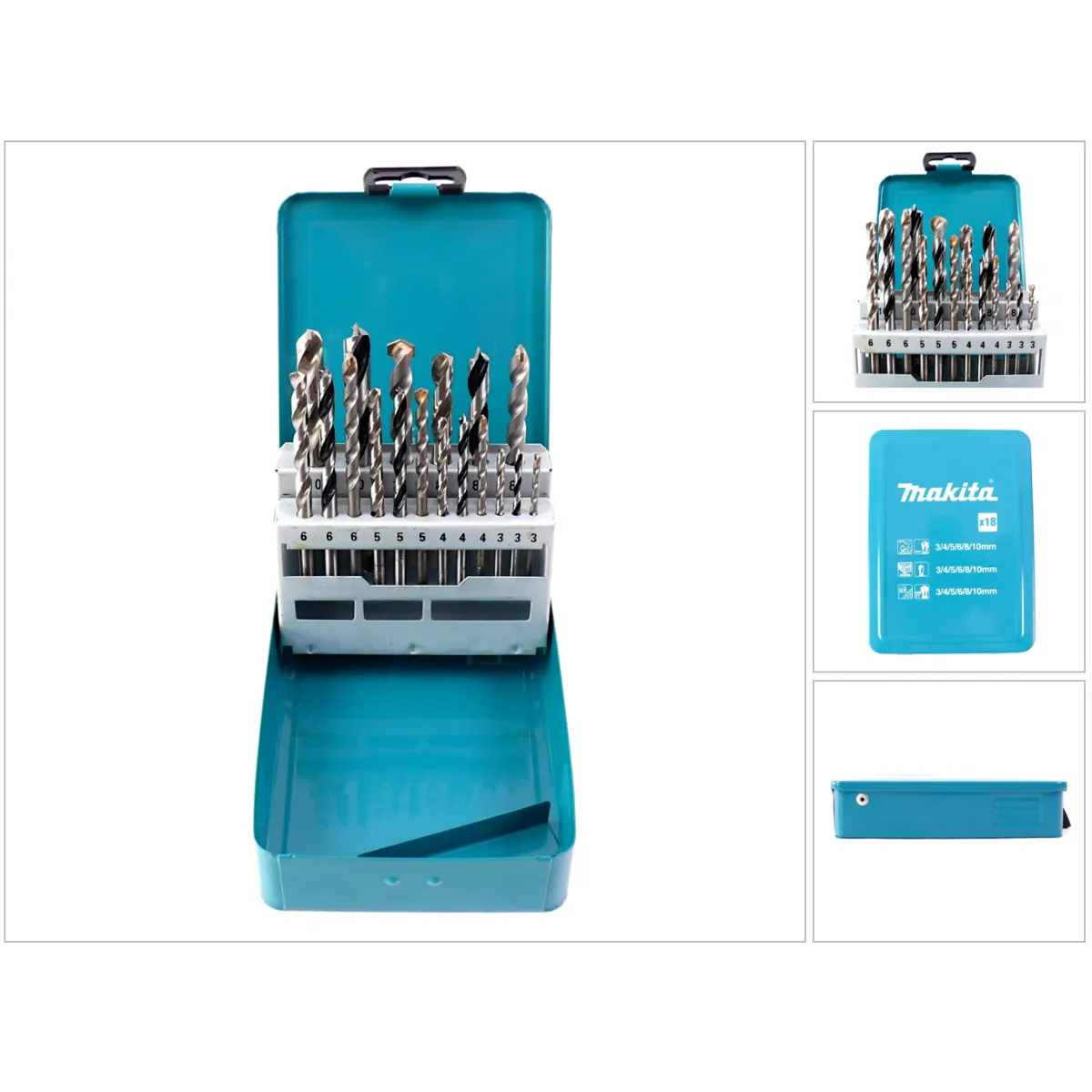 Makita Set de Forets Cylindriques 18 pcs