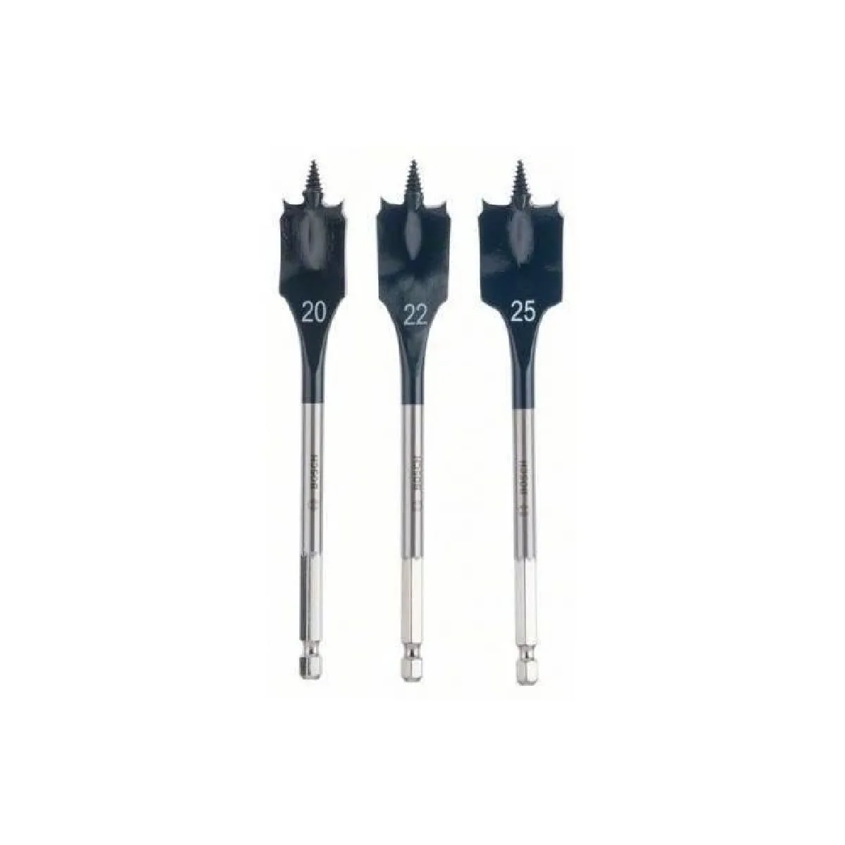 Mèches plates Self Cut Speed set de 3 pièces 3pc