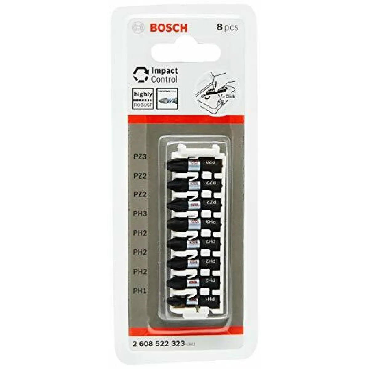 Bosch Embouts visseuse Impact 2608522323