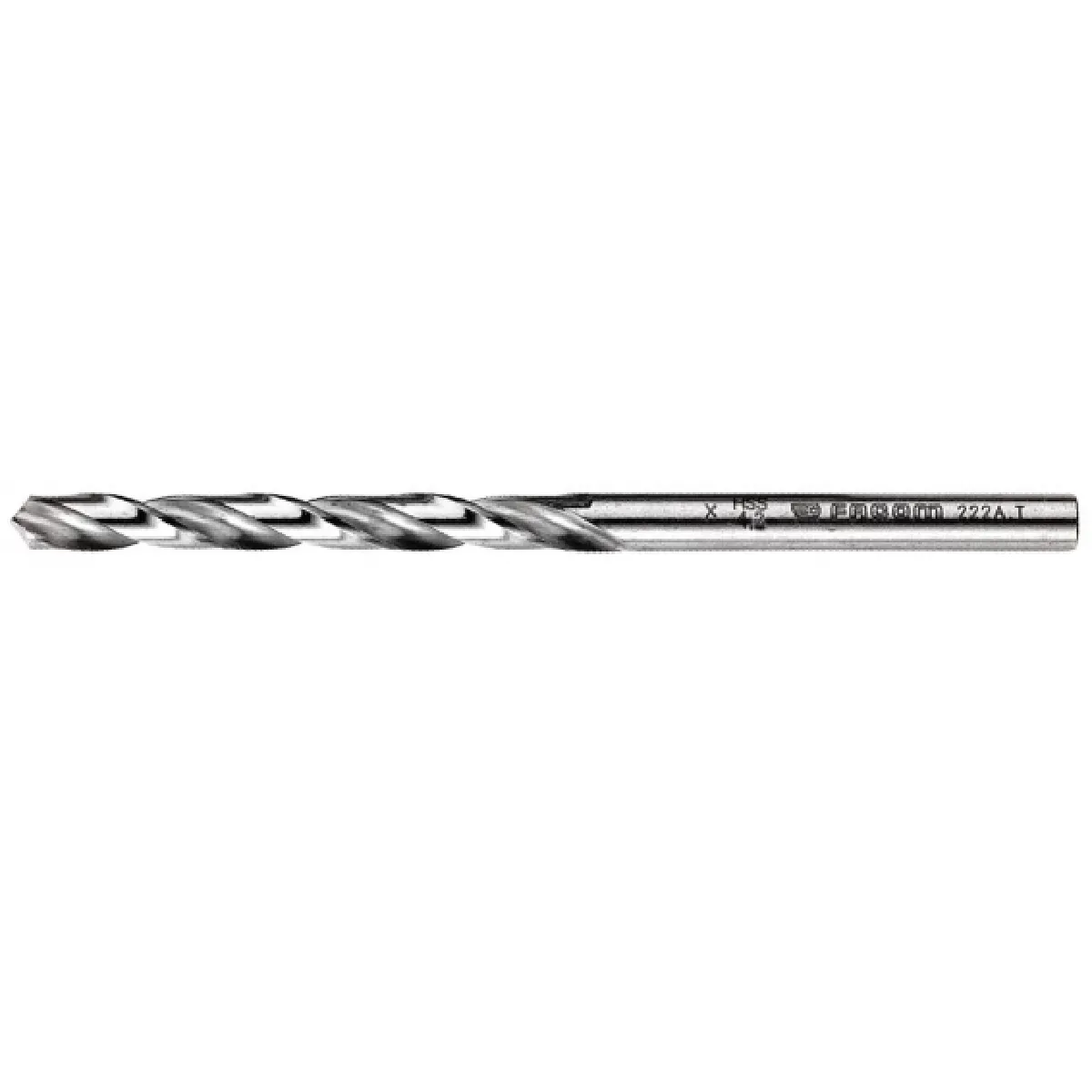 Foret À Métal Facom 222A.T2,5 – HSS 2,5mm, Lot de 10