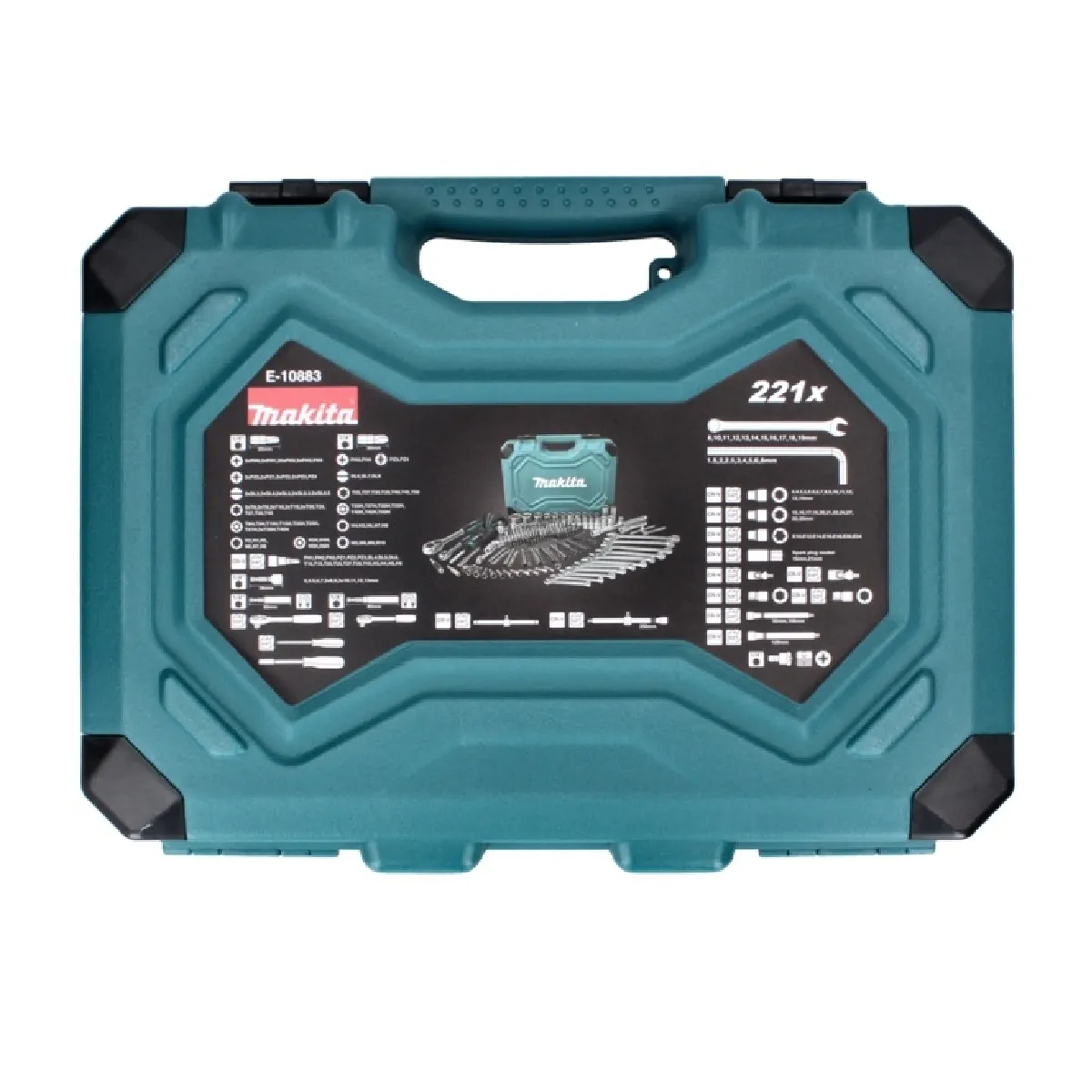 Makita Ensemble outils 221 pièces