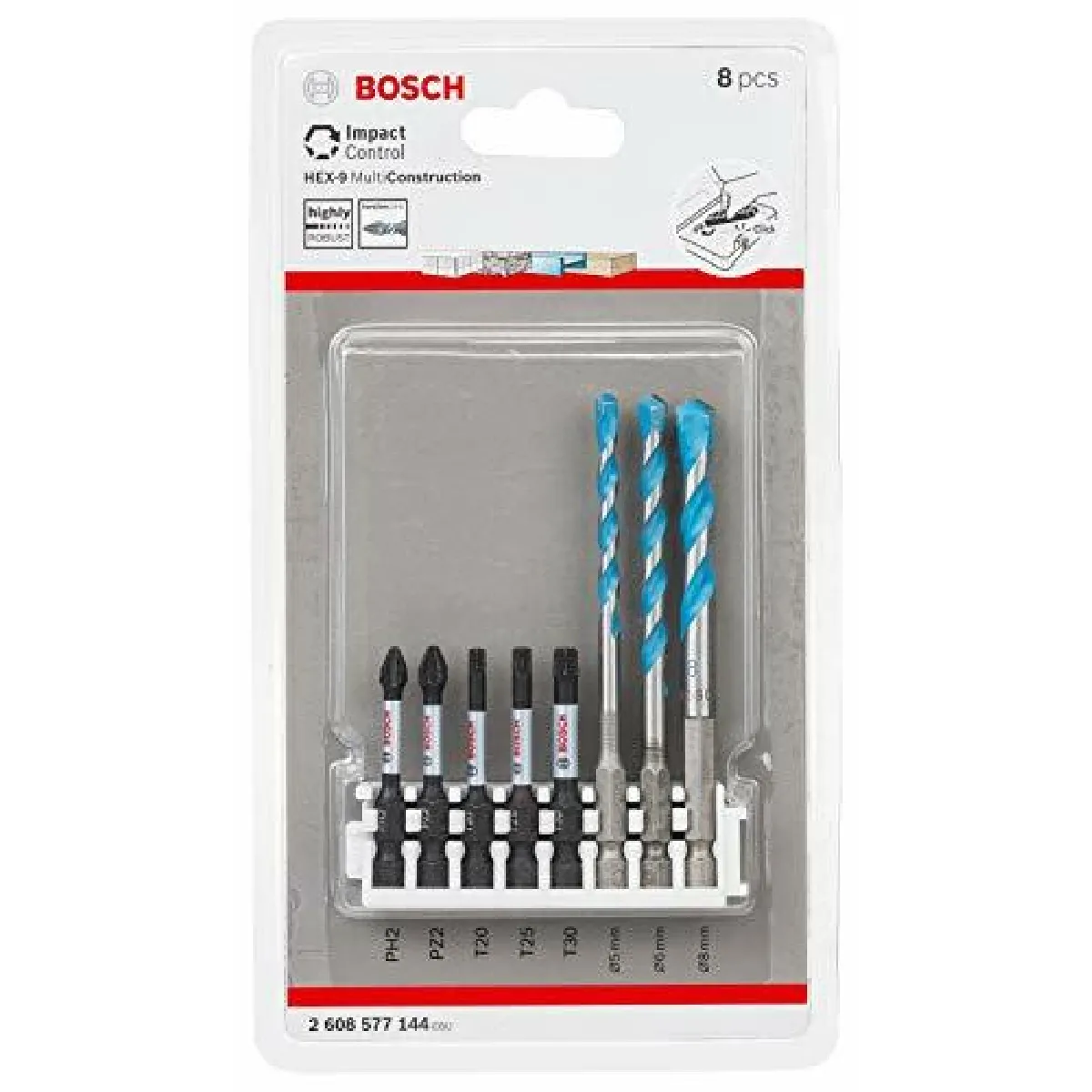 Bosch Assortiment TournevisForets