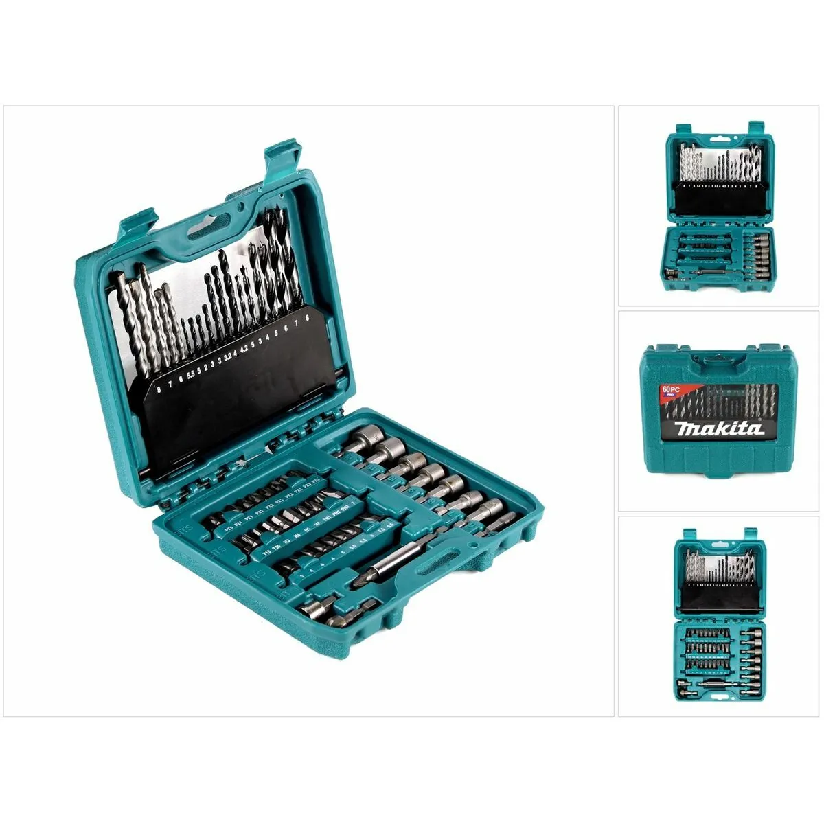 Makita Coffret de perçage P 90358 60 pcs