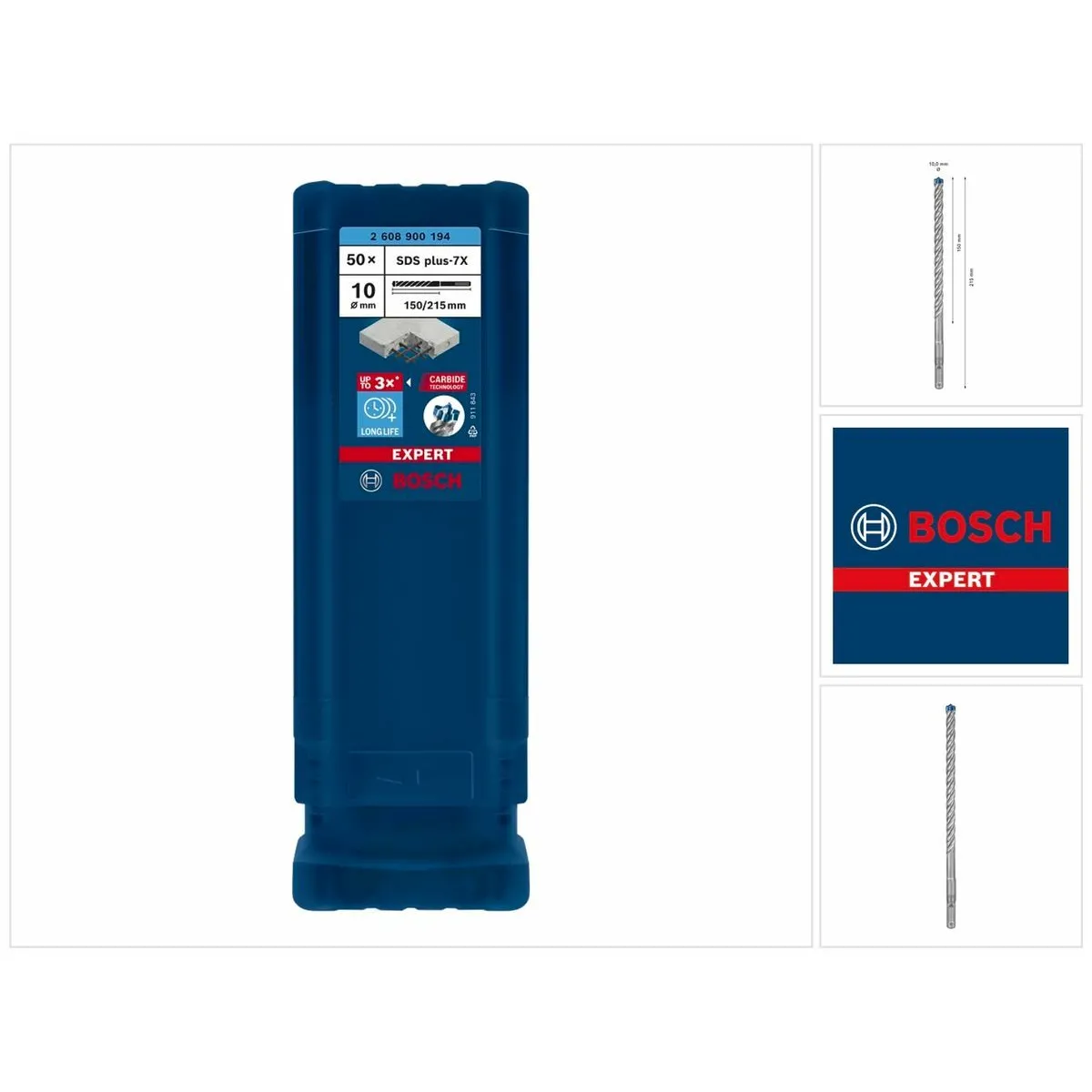 Bosch Forets SDS Plus 7X - vue 2