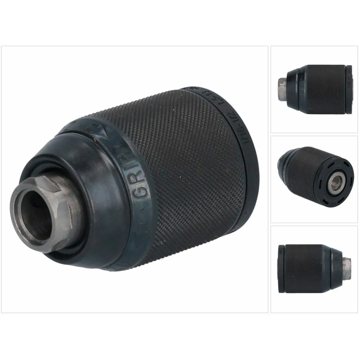 Mandrin Auto-Serrant Makita 763196-5 – Capacité 1.5-13mm, Métal, Quick Change