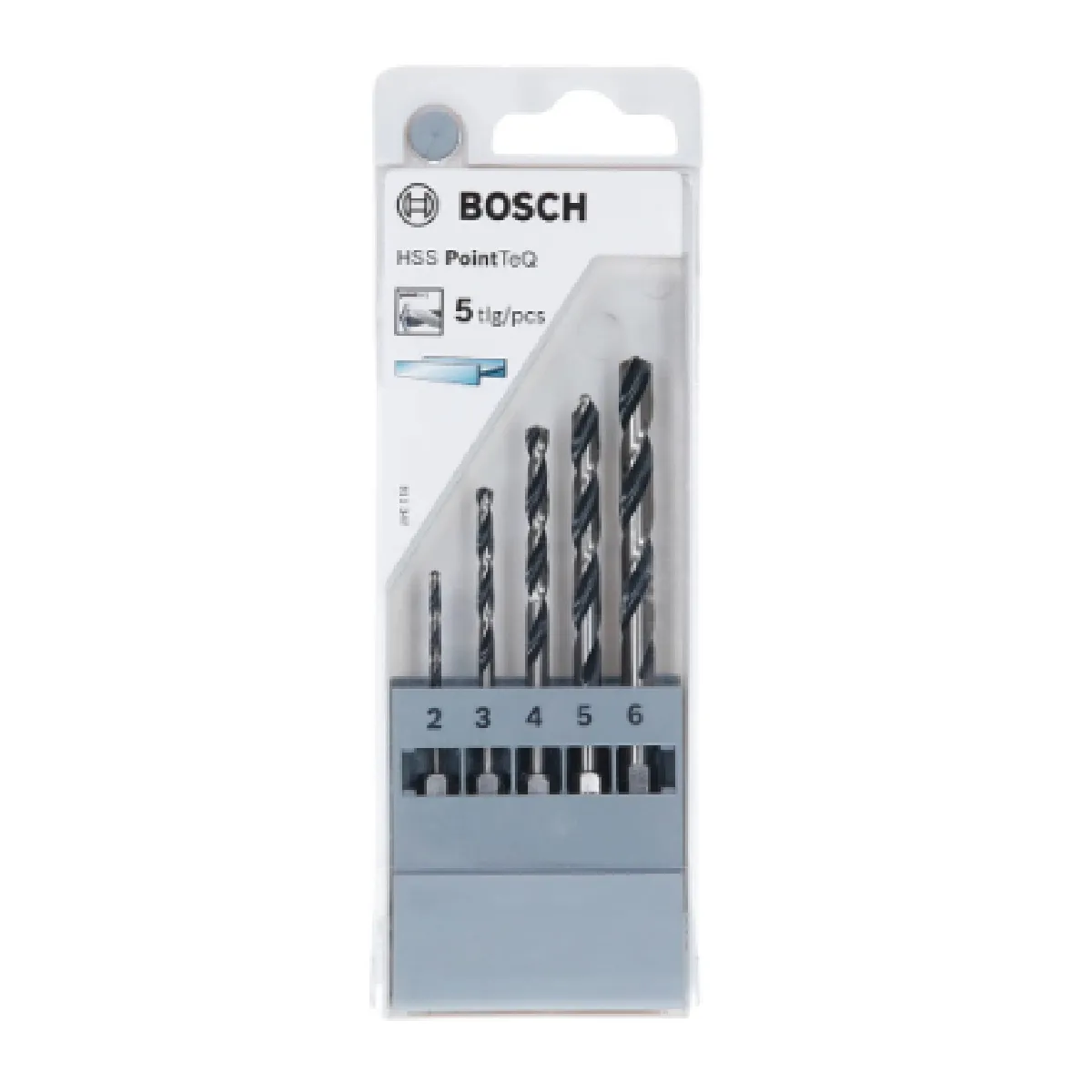 Bosch Forets métal HSS PointTeQ - Lot de 5