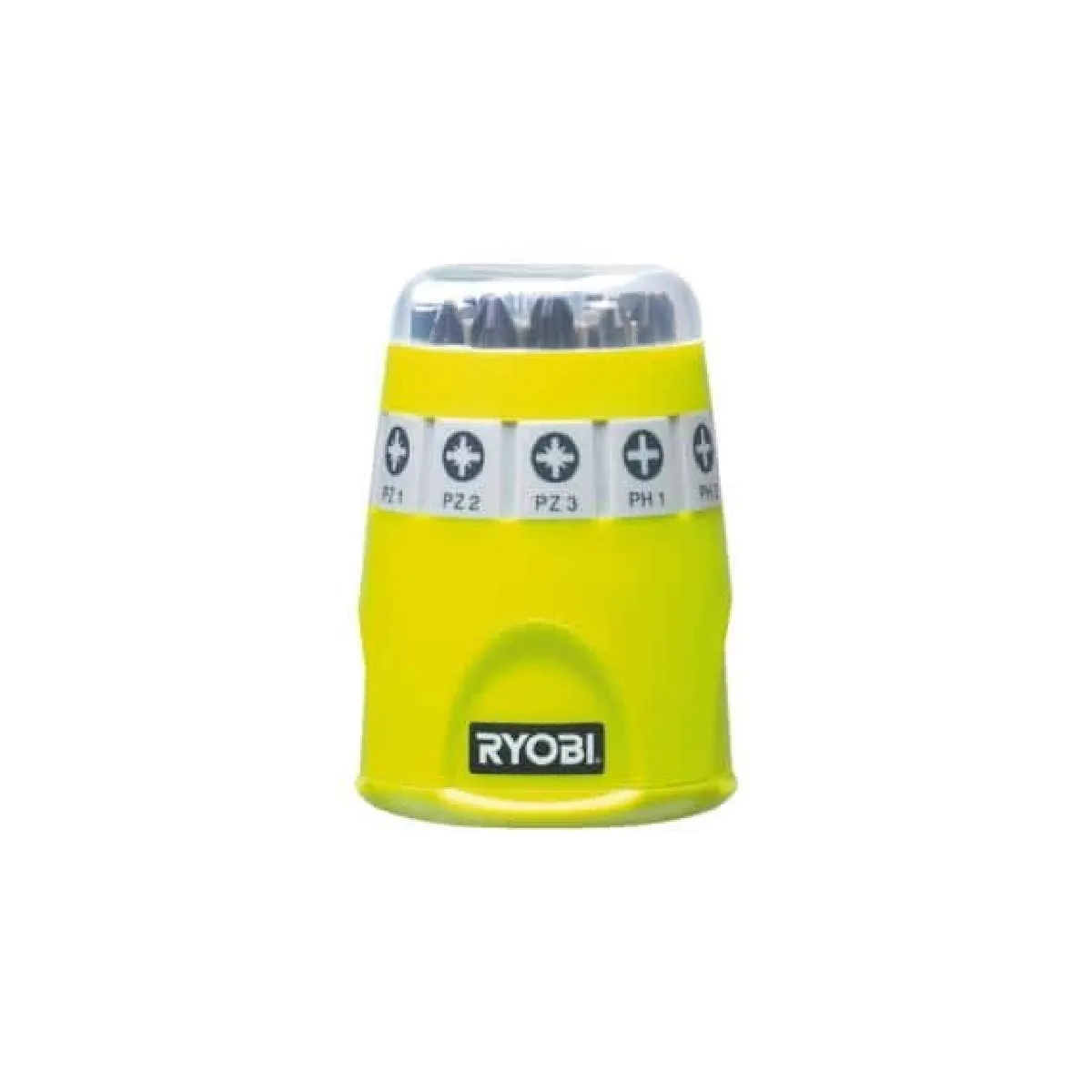 Accessoires Vissage Ryobi RAK10SD – 10 Embouts PH1 en Plastique