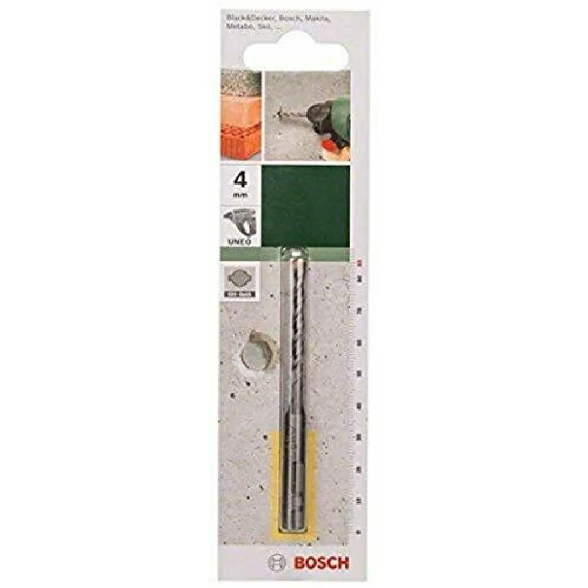 BOSCH Foret béton SDS Quick 4mm