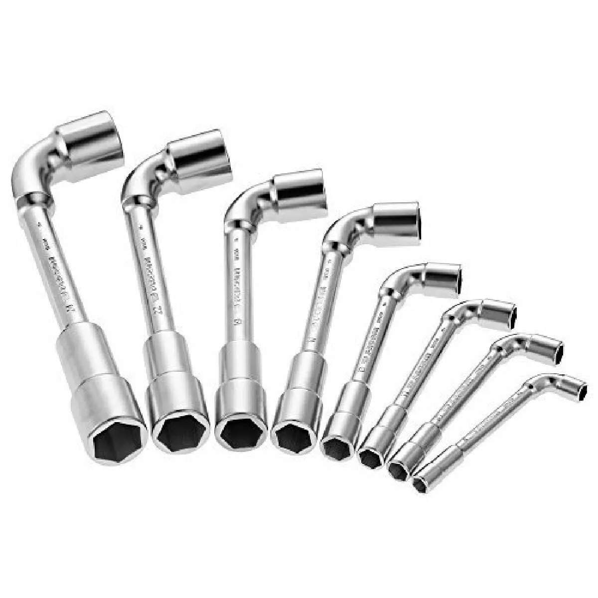 Jeu de Clés à Pipe Facom 76.JN8 – Lot de 8 Clés, 6/12 Pans