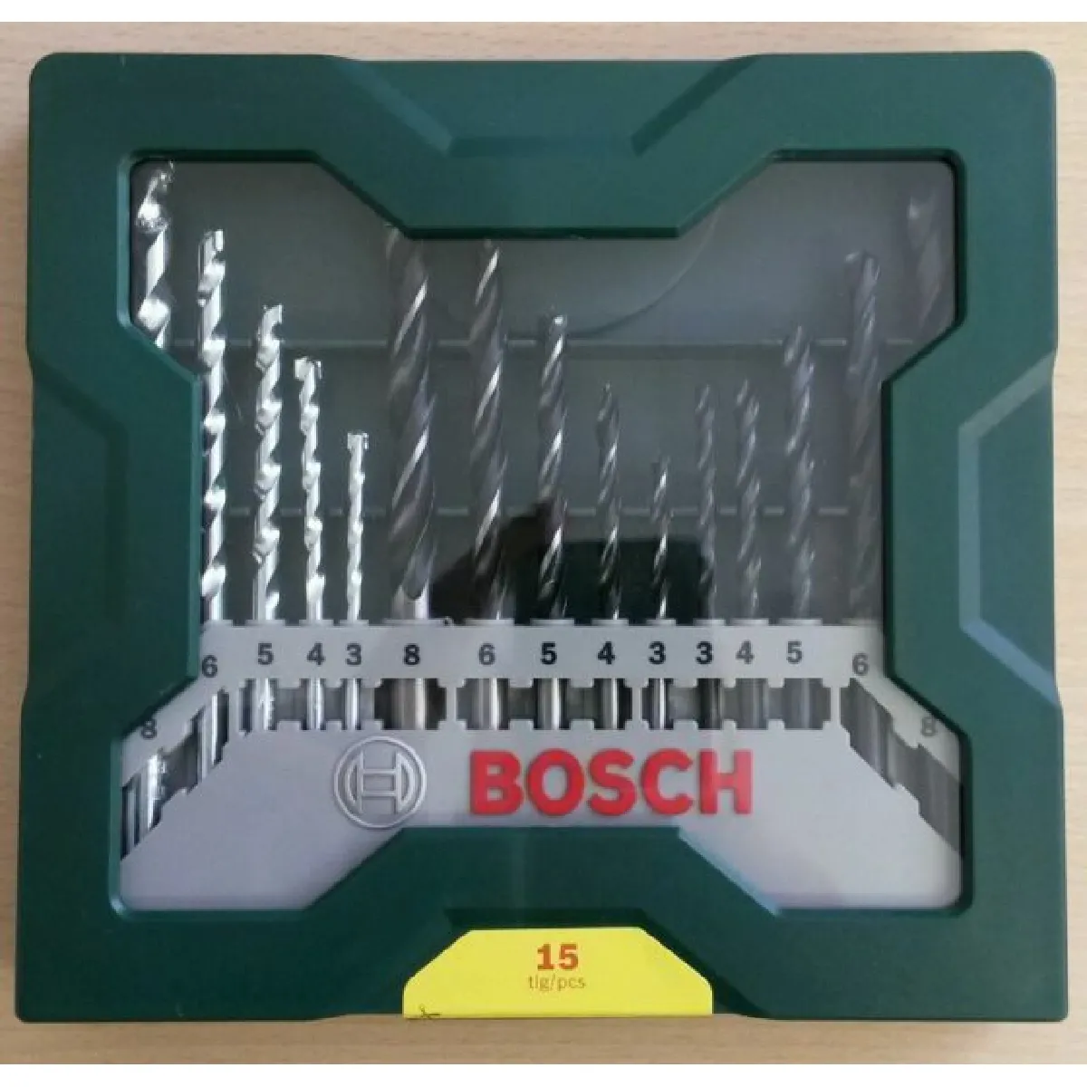 Set de 15 forets BOSCH Mini X Line pour perçage Acier - vue 2