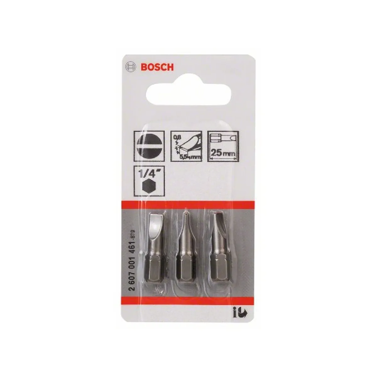 Embout De Vissage Bosch 2607001468 – Acier, Lot De 3