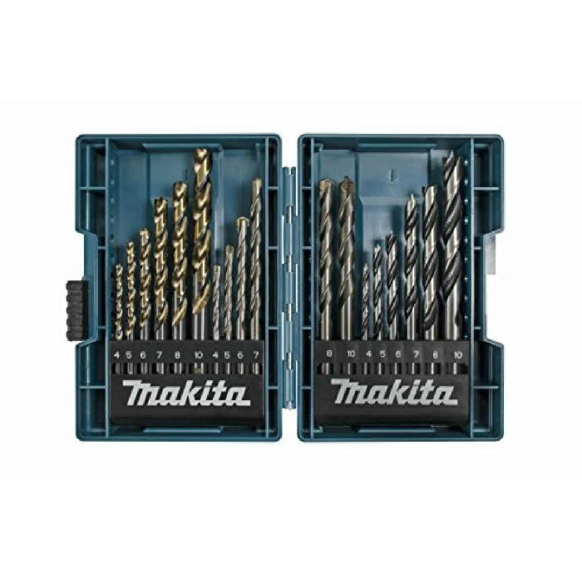 Jeu de Forets Métal Bois Pierre Makita B-49432 – 18 Pièces