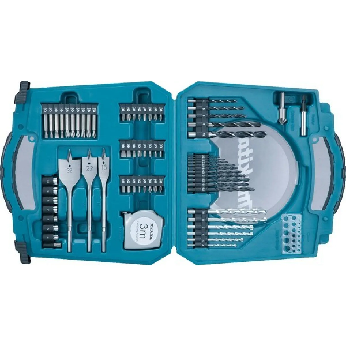 Coffret MAKITA Percage Vissage 71 pieces D 47145 Forets beton bois et metal - vue 3