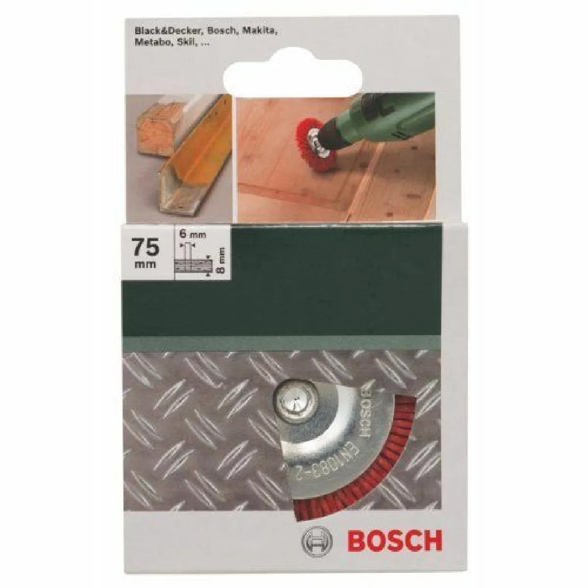 Bosch Brosse coupe Nylon 6 x 75 mm