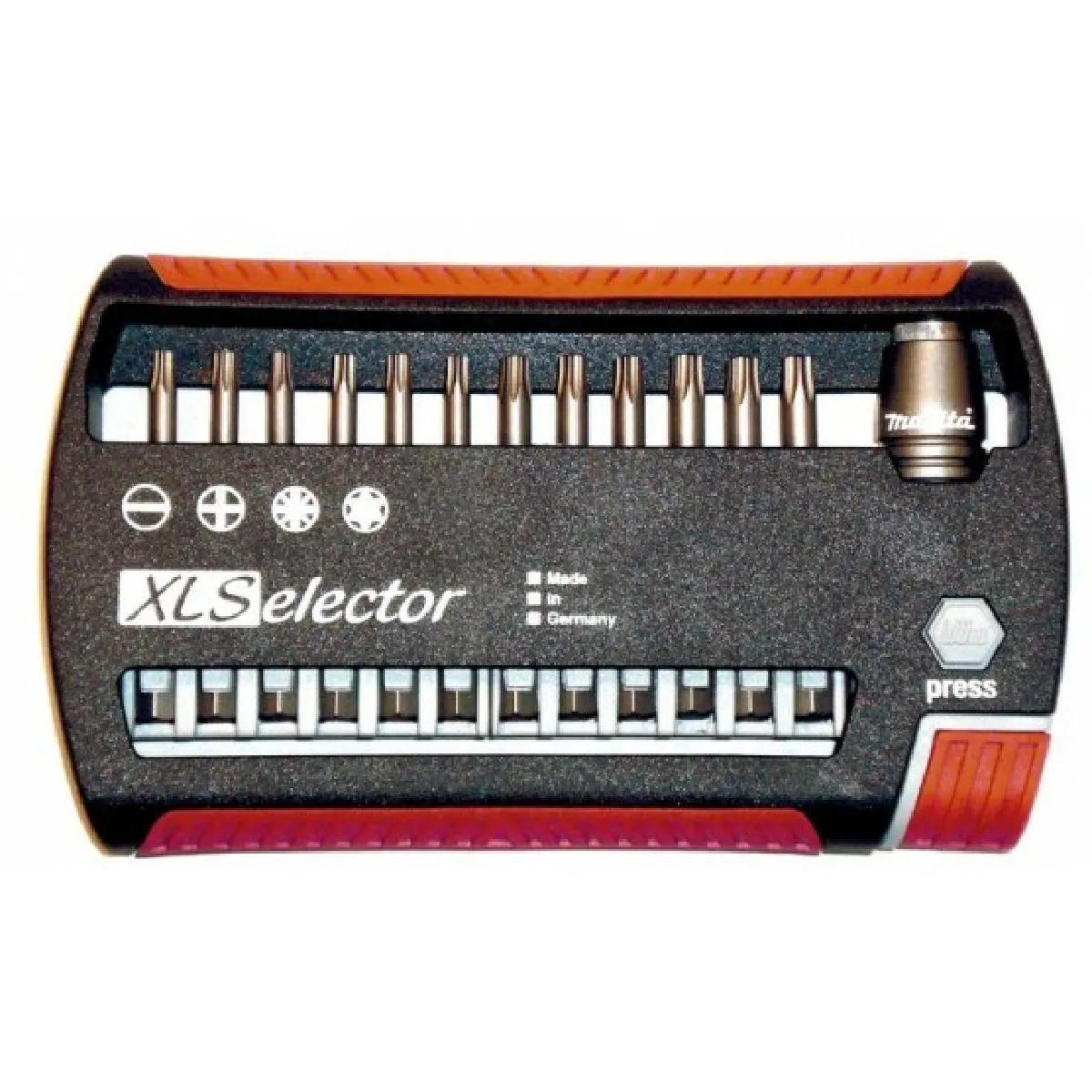 Coffret Embouts Vissage Makita P-53768 – 11 Pièces Torx avec Porte-embout