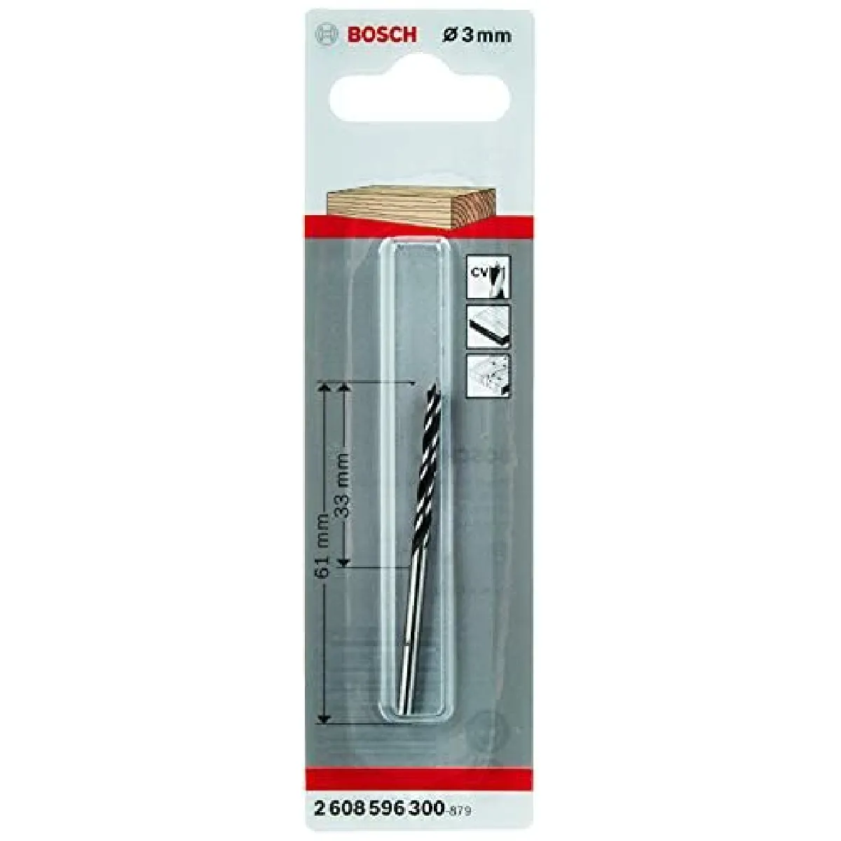 Bosch Forets à bois hélicoïdaux