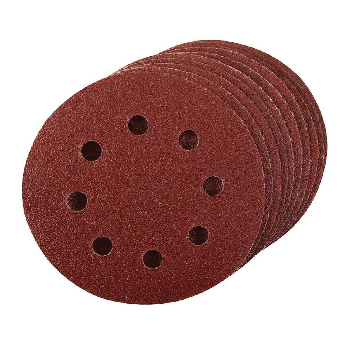 Silverline Disques abrasifs perforés auto agrippants 150 mm Grain - vue 2