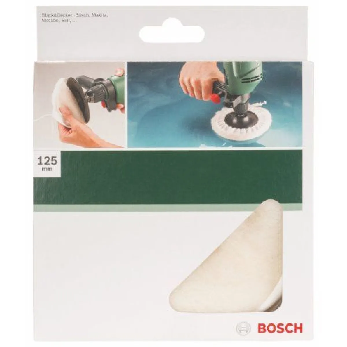 Bosch Peau de Mouton Pour Perceuse 125mm