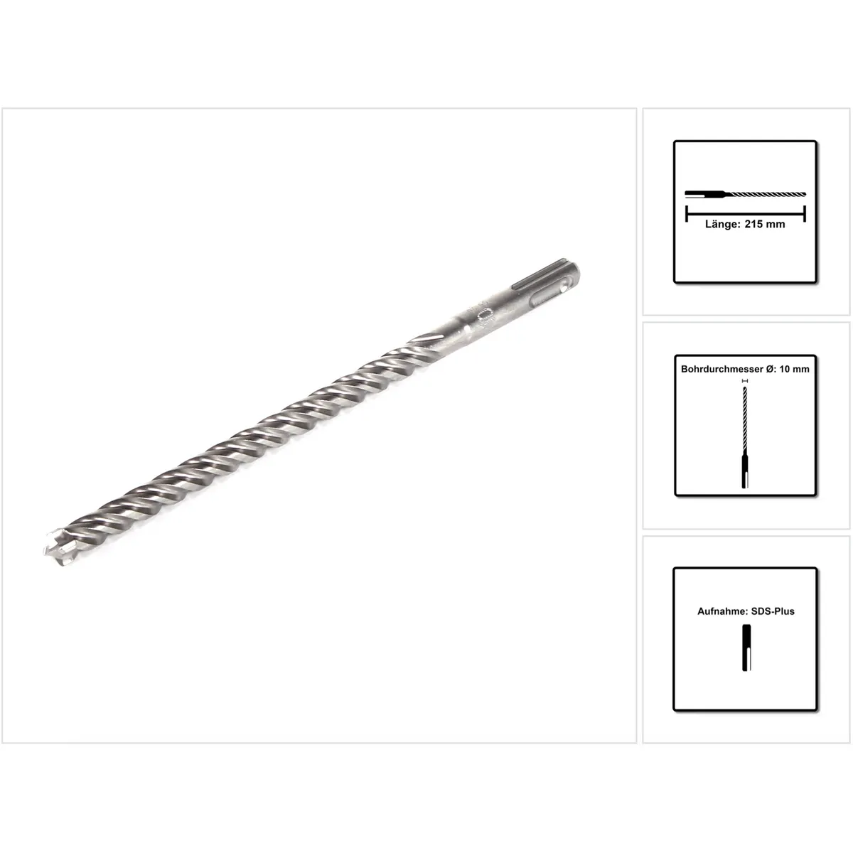Makita TCT NEMESIS II Foret SDS Plus 10x215mm