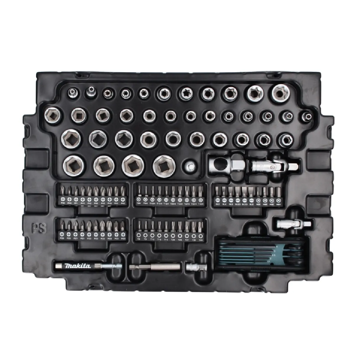 Makita Ensemble d'outils 120 pièces