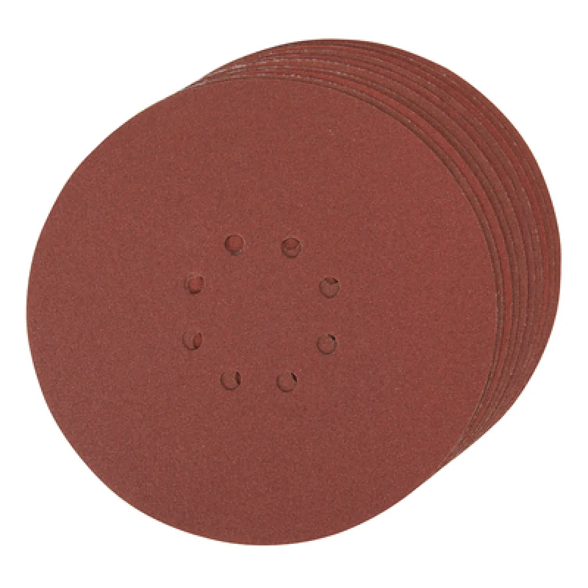 SILVERLINE Lot de 10 disques abrasifs