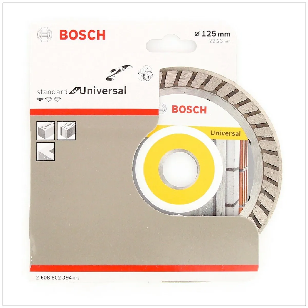 Bosch Disque diamant turbo universel