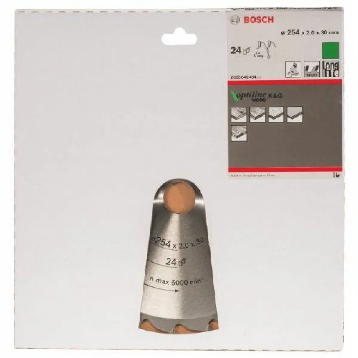 Bosch Optiline Wood 254x30 24 dents