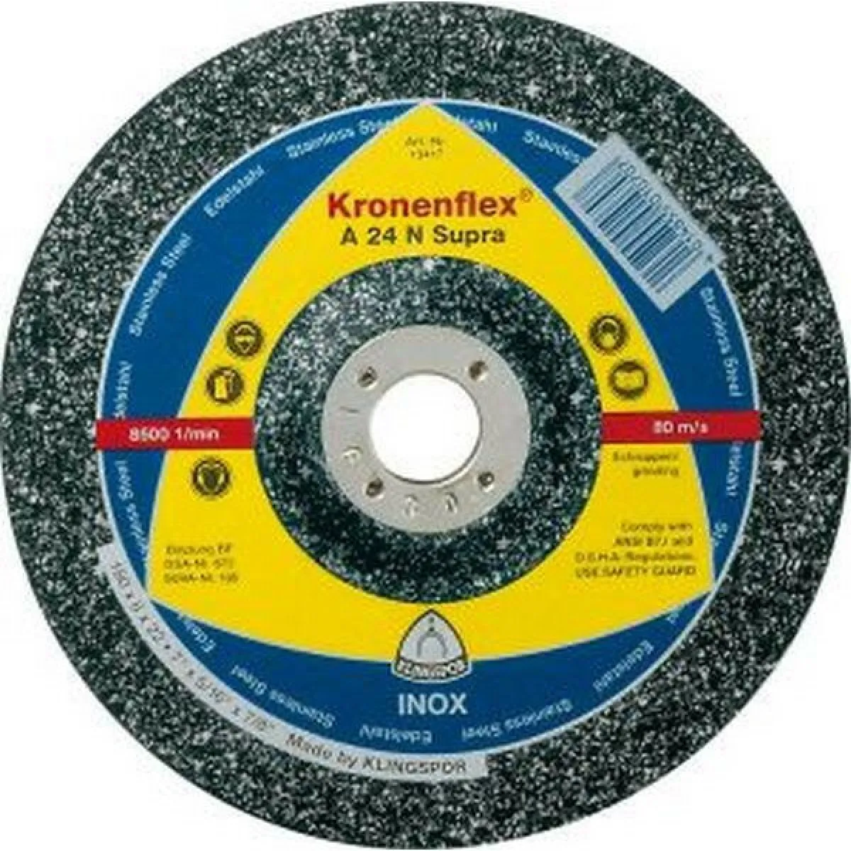 Klingspor Disque À Meuler Inox 230 Mm