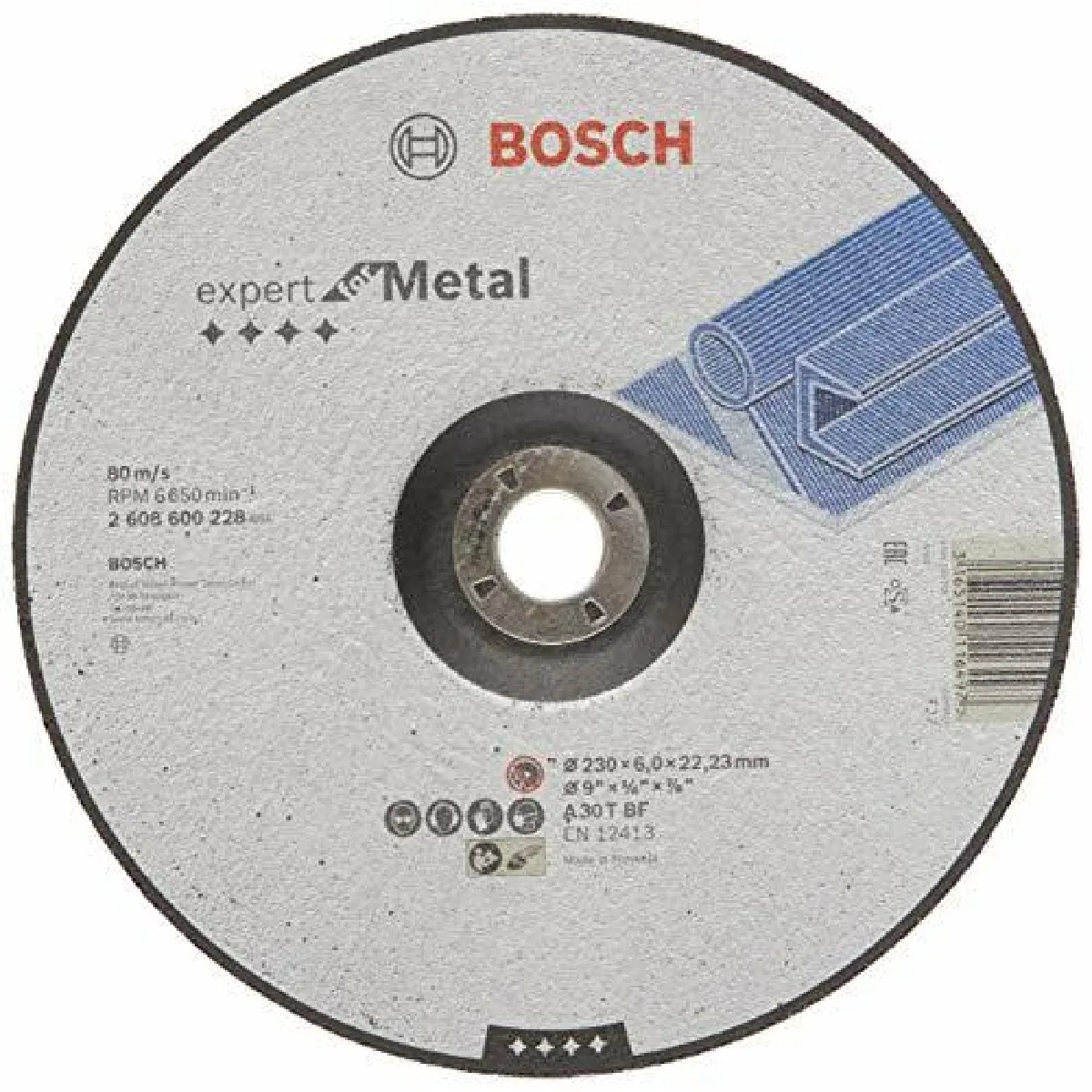 Bosch Meule 230 mm 6 mm