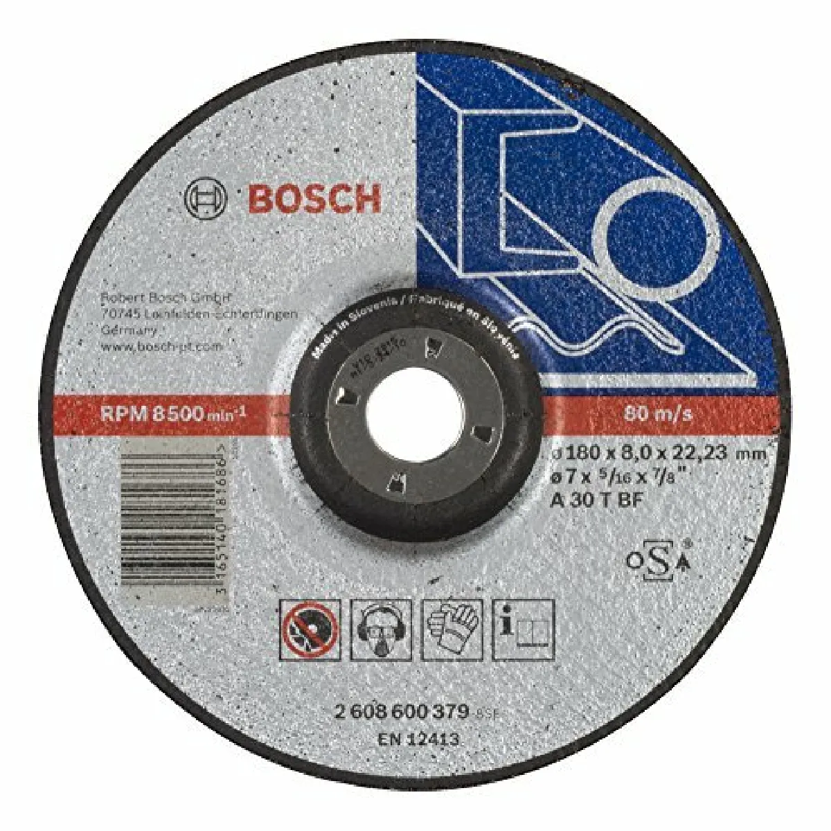 Bosch Meule Ã˜ 180 mm - vue 3