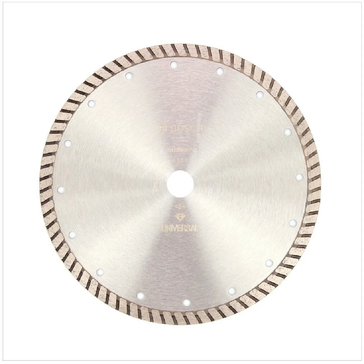 Disque diamant Professional for Universal Turbo Ø230 AL 22 23 BOSCH 2608602397 - vue 2