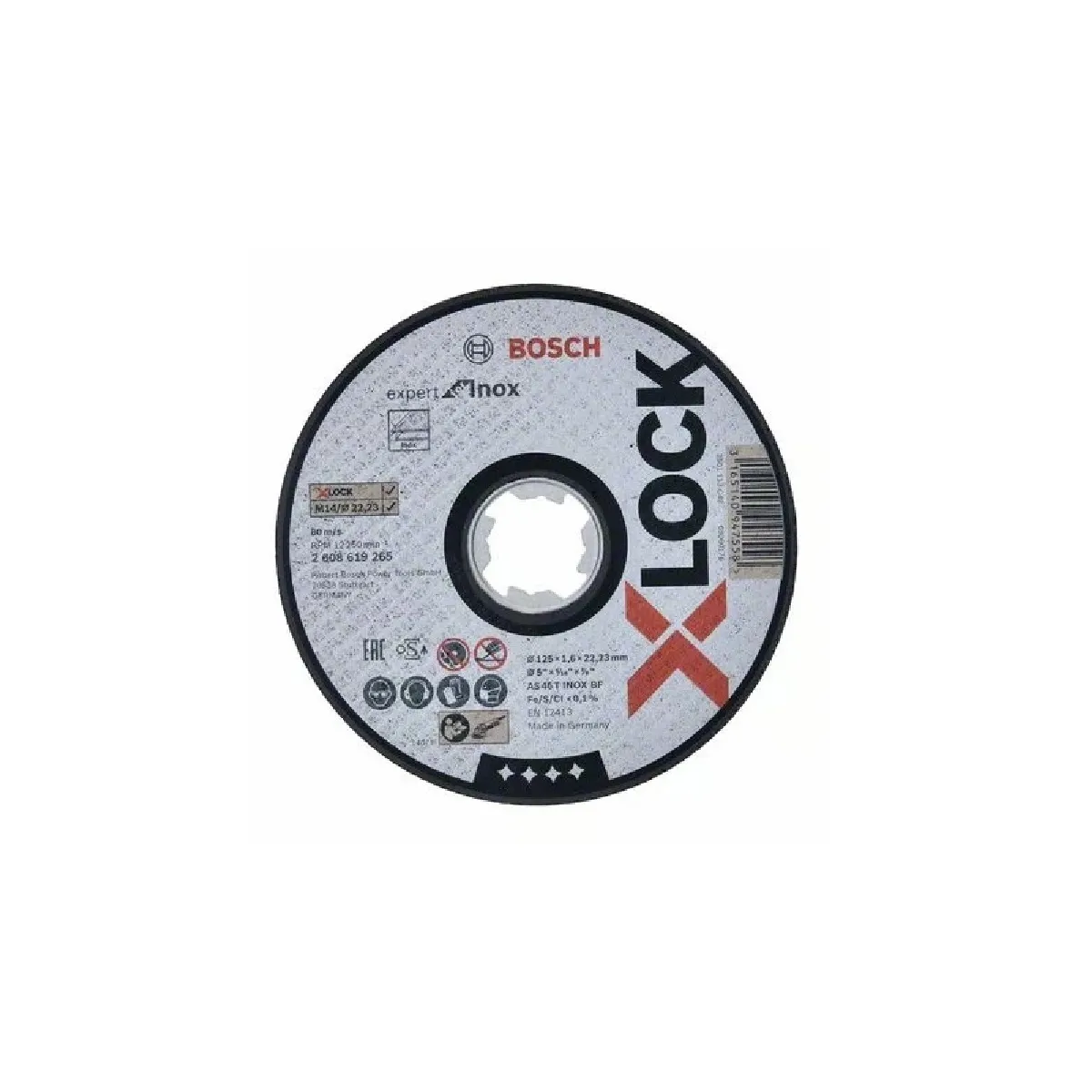 Bosch Disques à tronçonner XLOCK Inox - vue 3