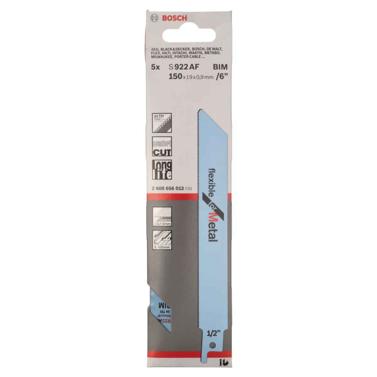 Bosch Lame scie sabre 922 AF Flexible