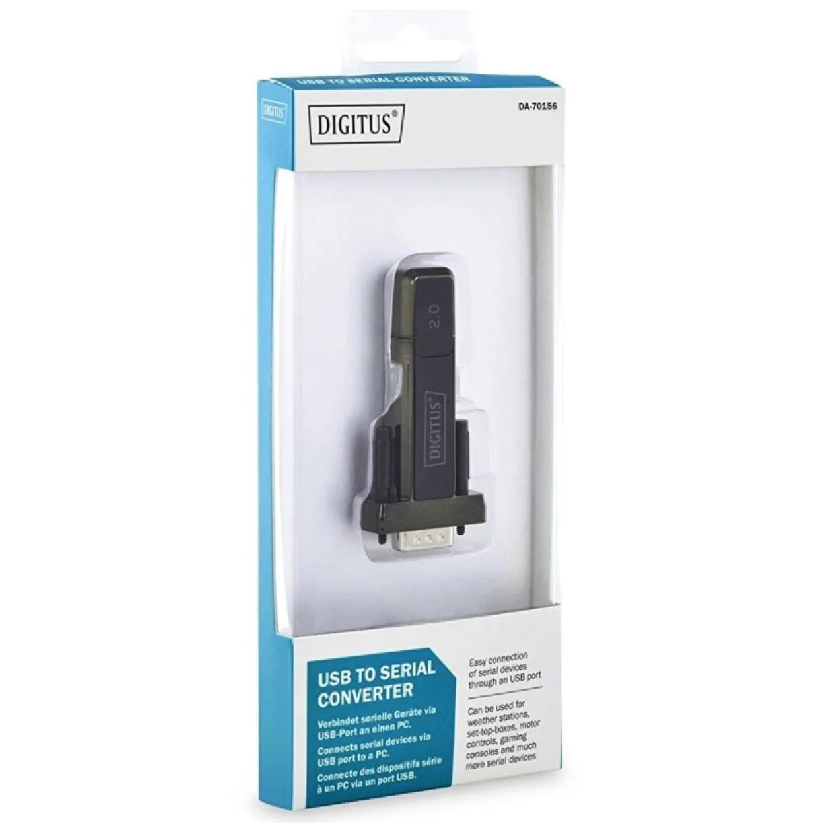 Digitus Noir Adaptateur Série Usb 2.0 - Neuf - Image 5