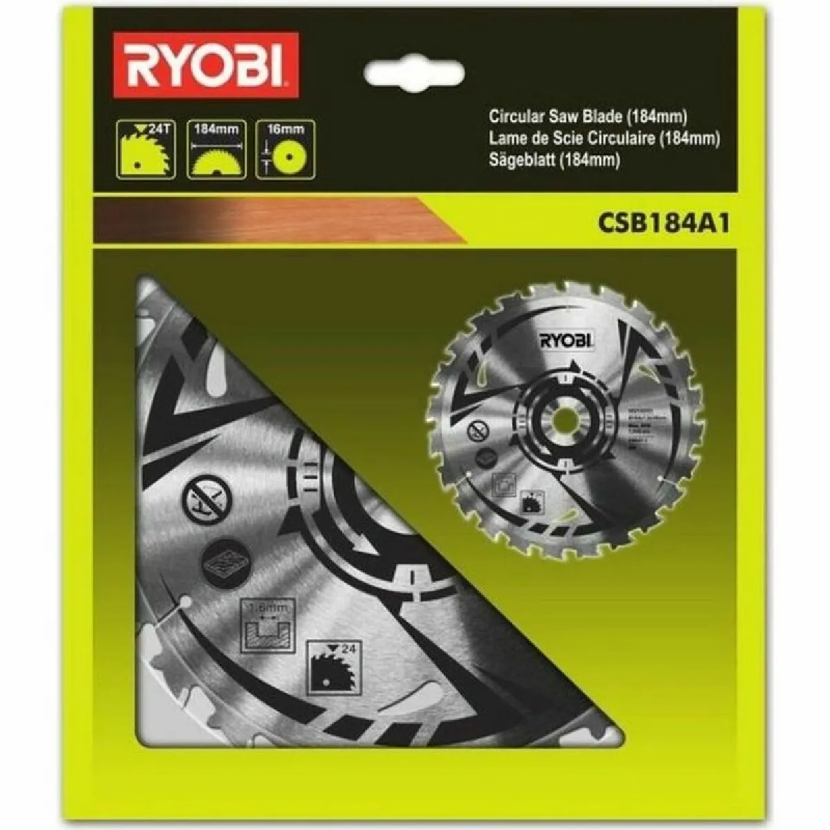 Ryobi Disque de Coupe CSB184A1