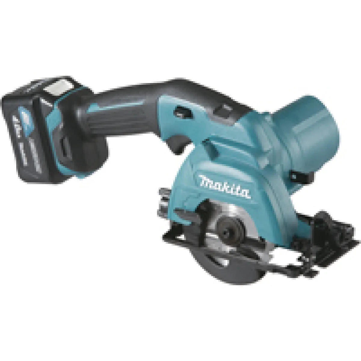Scie circulaire 10.8V CXT Ø85 mm MAKITA avec 2 batteries 12V 4.0Ah chargeur MakPac HS301DSMJ - vue 3