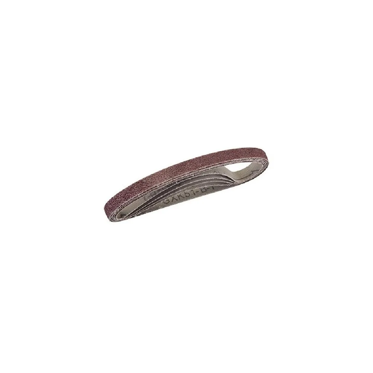 Silverline 636004 5 bandes abrasives corindon 13 x 457 mm