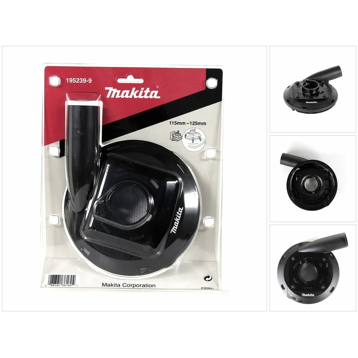 Makita Capot 125 mm - vue 2