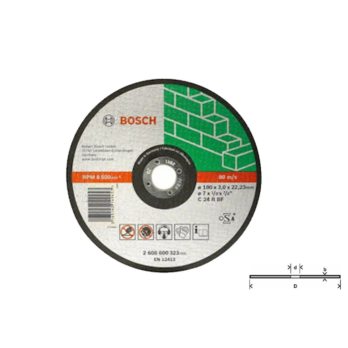 Bosch 125mm - vue 2