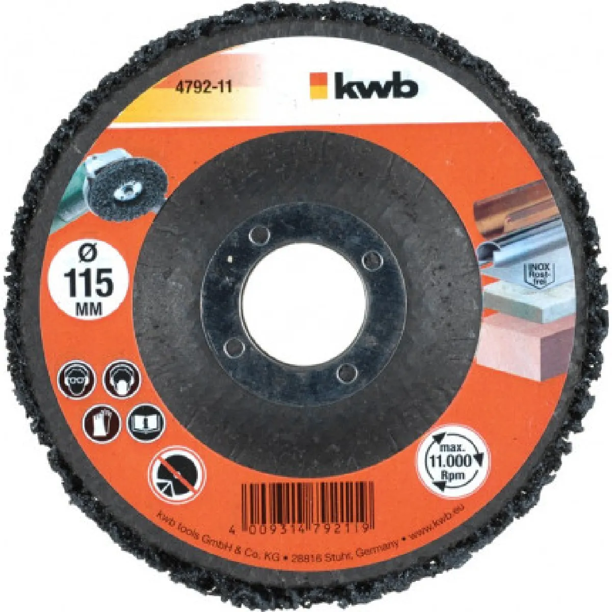 Kwb Disque À Décrasser - 125 Mm