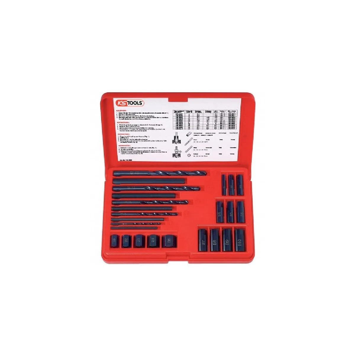 Ks Tools Ensemble D'extracteurs De Boulons 25 Pcs M5-M16 - Image 3