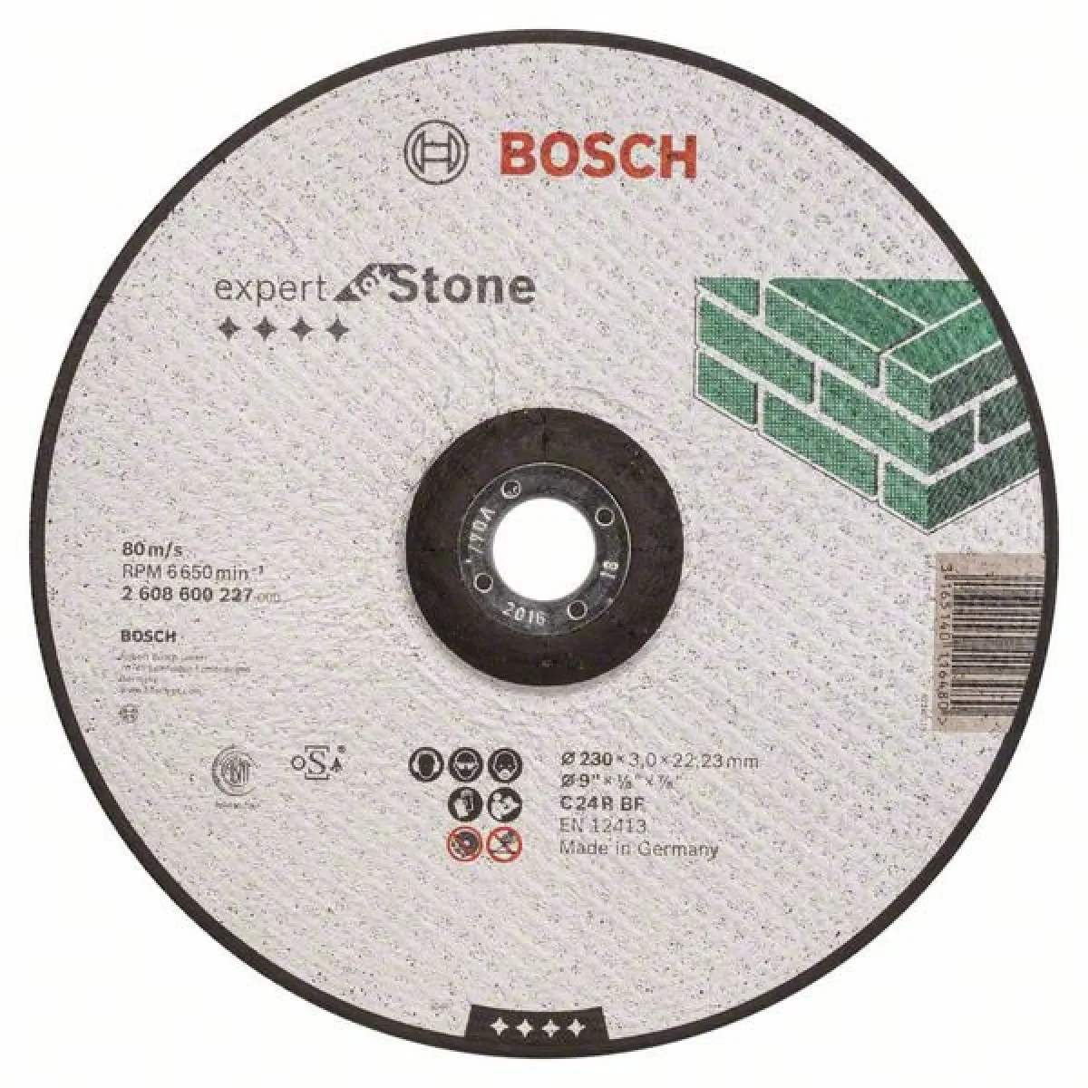 BOSCH Disque à tronçonner moyeu déporté Ã˜230mm