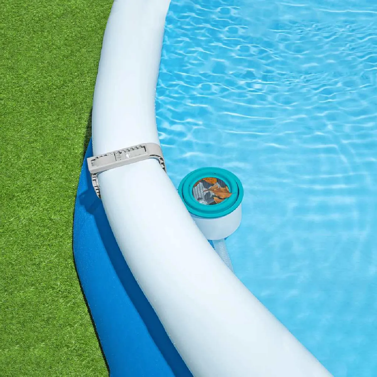 Intex Écumeur de surface pour piscine Bestway Flowclear 58233 - Gris - Kit piscine - vue 1