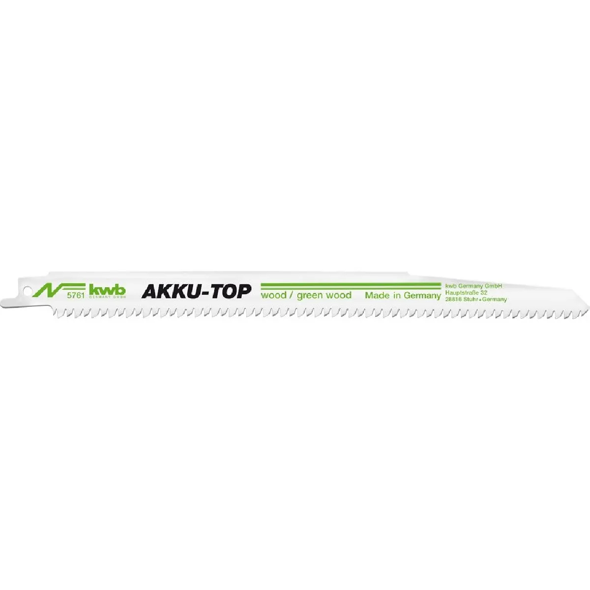 KWB  Lame de scie sabre, travail du bois, HCS, 2 x moyen - 576100